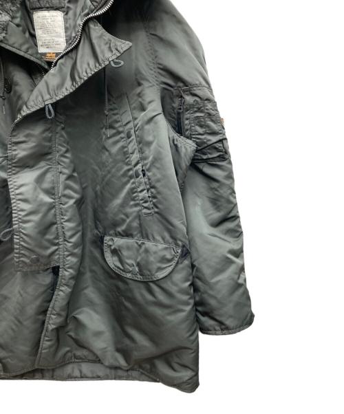 ALPHA INDUSTRIES（アルファインダストリーズ）ALPHA INDUSTRIES (アルファインダストリーズ) N3Bジャケット グリーン サイズ:Lの古着・服飾アイテム