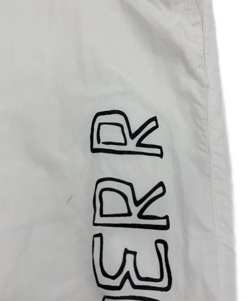 UNDER R（アンダーアール）UNDER R (アンダーアール) ナイロントラックパンツ ホワイト サイズ:Ｌの古着・服飾アイテム