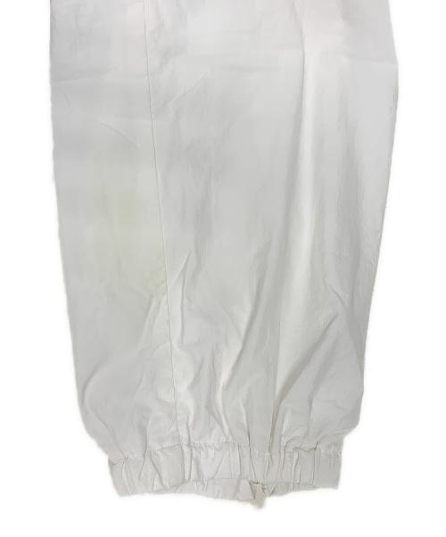 UNDER R（アンダーアール）UNDER R (アンダーアール) ナイロントラックパンツ ホワイト サイズ:Ｌの古着・服飾アイテム