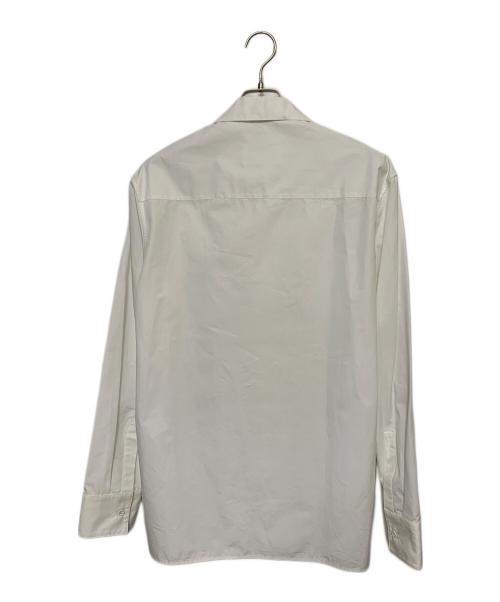 JIL SANDER（ジルサンダー）JIL SANDER (ジルサンダー) オーガニックコットンポプリンシャツ ホワイト サイズ:40 未使用品の古着・服飾アイテム