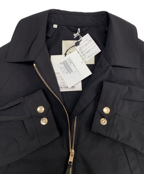 MACKINTOSH（マッキントッシュ）MACKINTOSH (マッキントッシュ) IENA (イエナ) AYTON はっ水ポリエステル ジップアップブルゾン ブラック サイズ:8 未使用品の古着・服飾アイテム