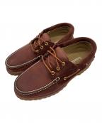 Timberlandティンバーランド）の古着「デッキシューズ」｜レッド