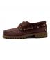 Timberland (ティンバーランド) デッキシューズ レッド サイズ:7Ｗ：12000円