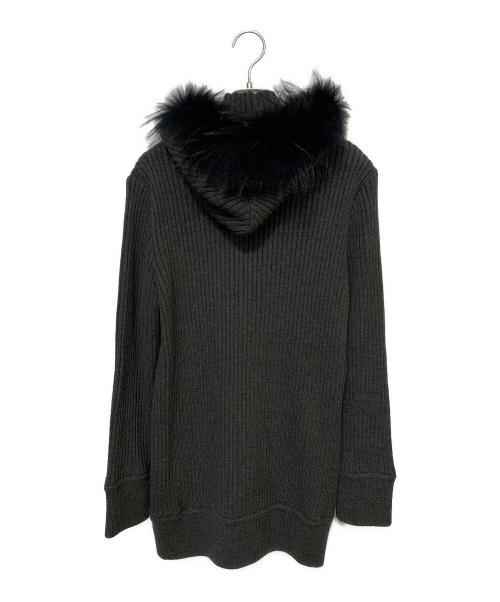 BURBERRY GOLF（バーバリーゴルフ）BURBERRY GOLF (バーバリーゴルフ) ニットジャケット グレー サイズ:Mの古着・服飾アイテム
