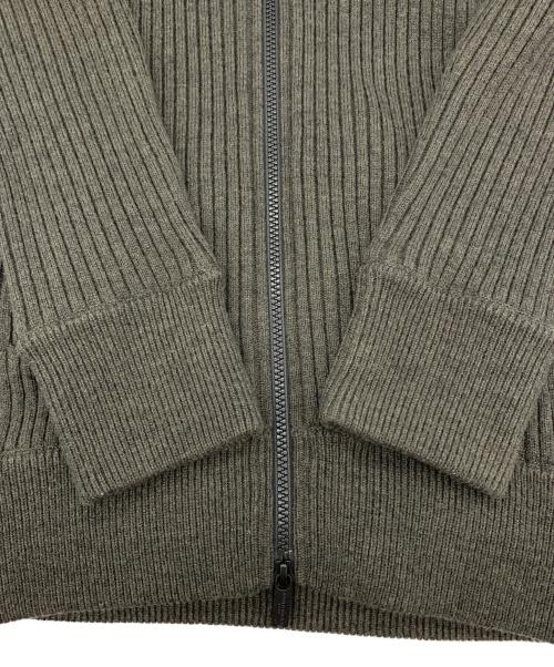BURBERRY GOLF（バーバリーゴルフ）BURBERRY GOLF (バーバリーゴルフ) ニットジャケット グレー サイズ:Mの古着・服飾アイテム