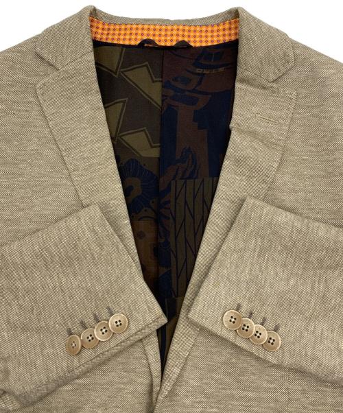 ETRO（エトロ）ETRO (エトロ) テーラードジャケット ベージュ サイズ:表記無しの古着・服飾アイテム