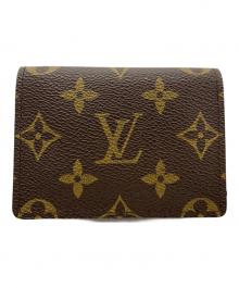 LOUIS VUITTON（ルイ ヴィトン）の古着「アンヴェロップ カルト ドゥ ヴィジット」｜ブラウン