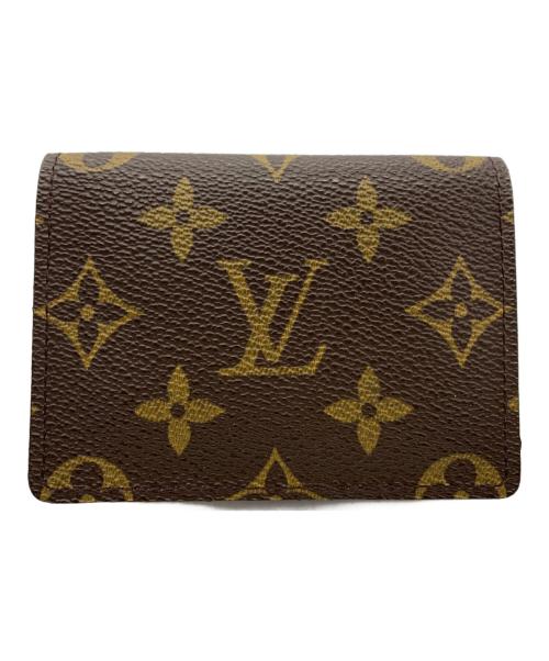 LOUIS VUITTON（ルイ ヴィトン）LOUIS VUITTON (ルイ ヴィトン) アンヴェロップ カルト ドゥ ヴィジット ブラウンの古着・服飾アイテム