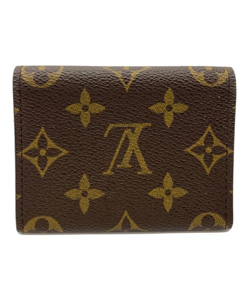 LOUIS VUITTON（ルイ ヴィトン）LOUIS VUITTON (ルイ ヴィトン) アンヴェロップ カルト ドゥ ヴィジット ブラウンの古着・服飾アイテム