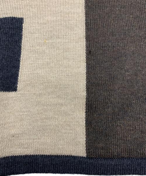 FENDI（フェンディ）FENDI (フェンディ) 薄手ニット ネイビー サイズ:46の古着・服飾アイテム