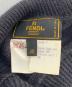 中古・古着 FENDI (フェンディ) 薄手ニット ネイビー サイズ:46：15000円