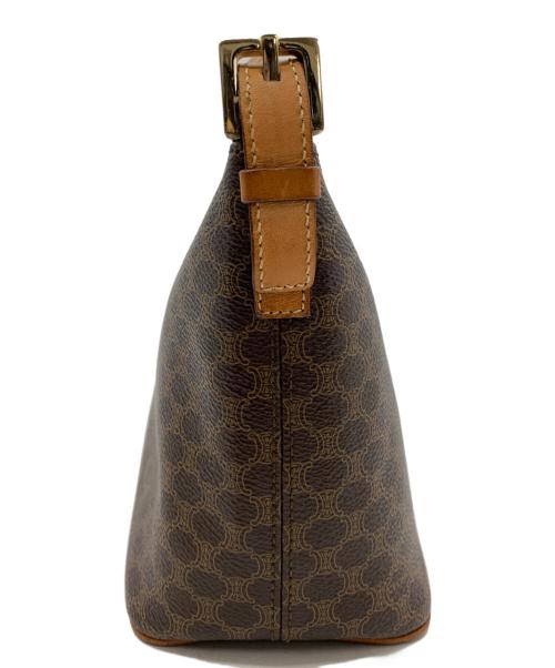 CELINE（セリーヌ）CELINE (セリーヌ) マカダム柄 ワンショルダーバッグ ブラウンの古着・服飾アイテム