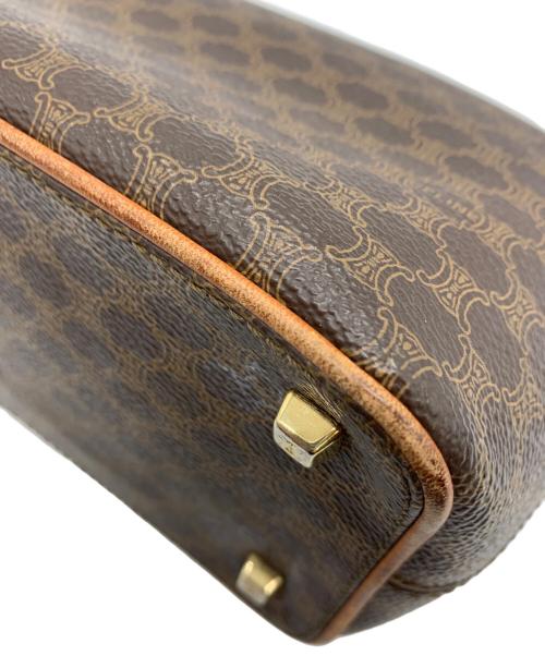 CELINE（セリーヌ）CELINE (セリーヌ) マカダム柄 ワンショルダーバッグ ブラウンの古着・服飾アイテム