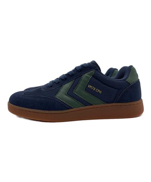 hummel（ヒュンメル）hummel (ヒュンメル) スニーカー ネイビー サイズ:25.5 未使用品の古着・服飾アイテム