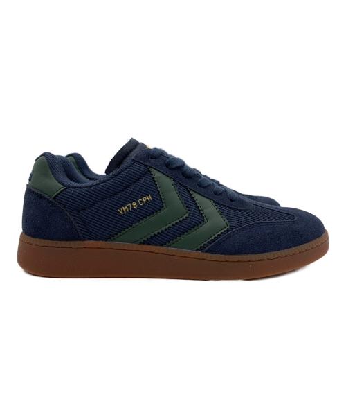 hummel（ヒュンメル）hummel (ヒュンメル) スニーカー ネイビー サイズ:25.5 未使用品の古着・服飾アイテム