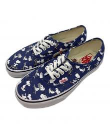 PEANUTS×VANS（ピーナッツ×ヴァンズ）の古着「PEANUTSコラボスニーカー」｜ブルー