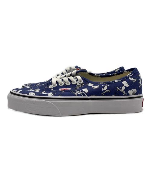PEANUTS（ピーナッツ）PEANUTS (ピーナッツ) VANS (ヴァンズ) PEANUTSコラボスニーカー ブルー サイズ:25 未使用品の古着・服飾アイテム