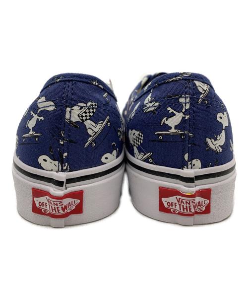 PEANUTS（ピーナッツ）PEANUTS (ピーナッツ) VANS (ヴァンズ) PEANUTSコラボスニーカー ブルー サイズ:25 未使用品の古着・服飾アイテム