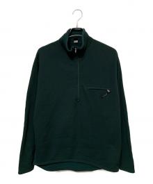 Patagonia（パタゴニア）の古着「ハーフジップフリースジャケット」｜グリーン