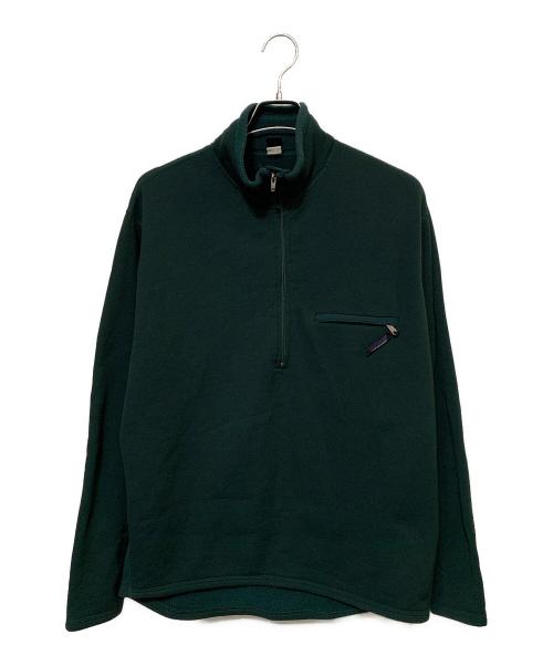 Patagonia（パタゴニア）Patagonia (パタゴニア) ハーフジップフリースジャケット グリーン サイズ:Ｌの古着・服飾アイテム