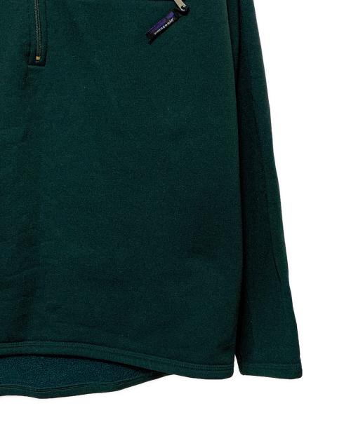 Patagonia（パタゴニア）Patagonia (パタゴニア) ハーフジップフリースジャケット グリーン サイズ:Ｌの古着・服飾アイテム