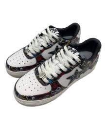 BAPESTA（ベイプスタ）の古着「BAPE STA™ CAMO BLACK」｜ホワイト×ブラック