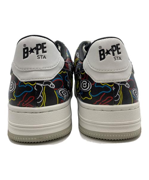 BAPESTA（ベイプスタ）BAPESTA (ベイプスタ) BAPE STA™ CAMO BLACK ホワイト×ブラック サイズ:26.5の古着・服飾アイテム