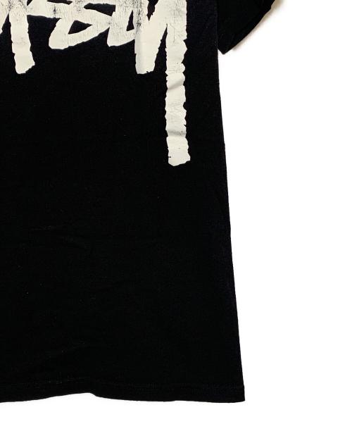 stussy（ステューシー）stussy (ステューシー) ロゴTee ブラック サイズ:Sの古着・服飾アイテム