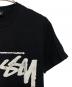 stussy (ステューシー) ロゴTee ブラック サイズ:S：4000円