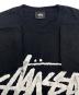 中古・古着 stussy (ステューシー) ロゴTee ブラック サイズ:S：4000円