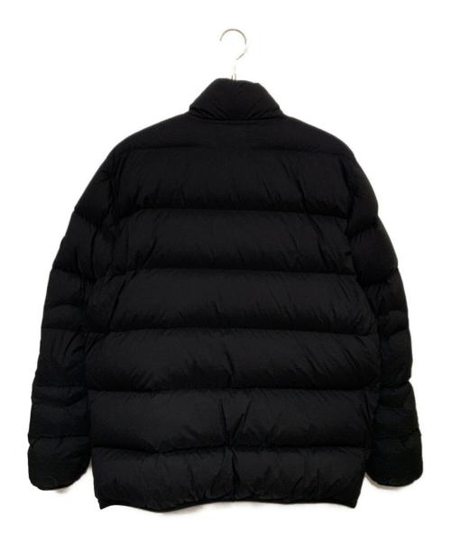 STONE ISLAND（ストーンアイランド）STONE ISLAND (ストーンアイランド) ナイロンサテン ガーメントダイ スタンドカラー ダウンジャケッ ブラック サイズ:Ｌの古着・服飾アイテム