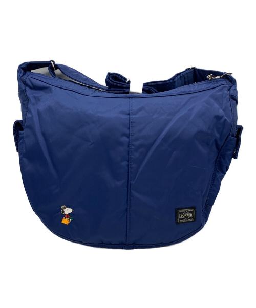 PORTER（ポーター）PORTER (ポーター) JOE PORTER (ジョーポーター) ROUND SHOULDER BAG ブルーの古着・服飾アイテム