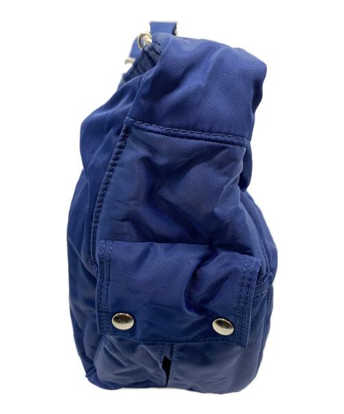 PORTER（ポーター）PORTER (ポーター) JOE PORTER (ジョーポーター) ROUND SHOULDER BAG ブルーの古着・服飾アイテム