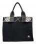 BURBERRY BLUE LABEL（バーバリー ブルー レーベル）の古着「トートバッグ」｜ブラック