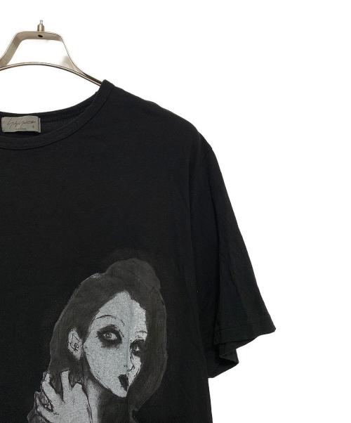 Yohji Yamamoto pour homme（ヨウジヤマモト プールオム）Yohji Yamamoto pour homme (ヨウジヤマモト プールオム) 22ss 天竺シャツ ブラック サイズ:3の古着・服飾アイテム