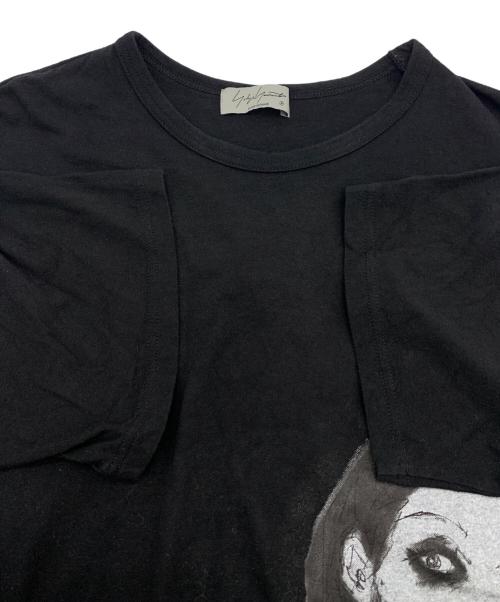 Yohji Yamamoto pour homme（ヨウジヤマモト プールオム）Yohji Yamamoto pour homme (ヨウジヤマモト プールオム) 22ss 天竺シャツ ブラック サイズ:3の古着・服飾アイテム