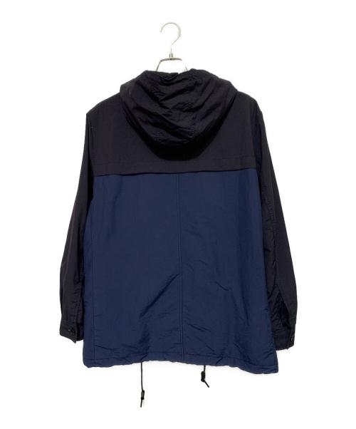 COACH（コーチ）COACH (コーチ) マウンテンパーカー ネイビー×ブルー サイズ:Mの古着・服飾アイテム