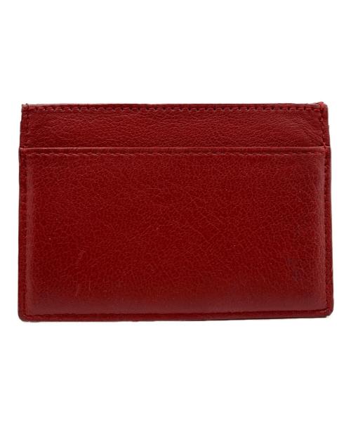 Yves Saint Laurent（イヴサンローラン）Yves Saint Laurent (イヴサンローラン) カードケース レッドの古着・服飾アイテム