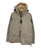 STONE ISLANDストーンアイランド）の古着「アノラックパーカー」｜グレー×グリーン