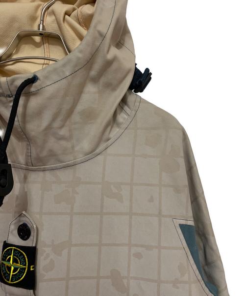 STONE ISLAND（ストーンアイランド）STONE ISLAND (ストーンアイランド) アノラックパーカー グレー×グリーン サイズ:Mの古着・服飾アイテム