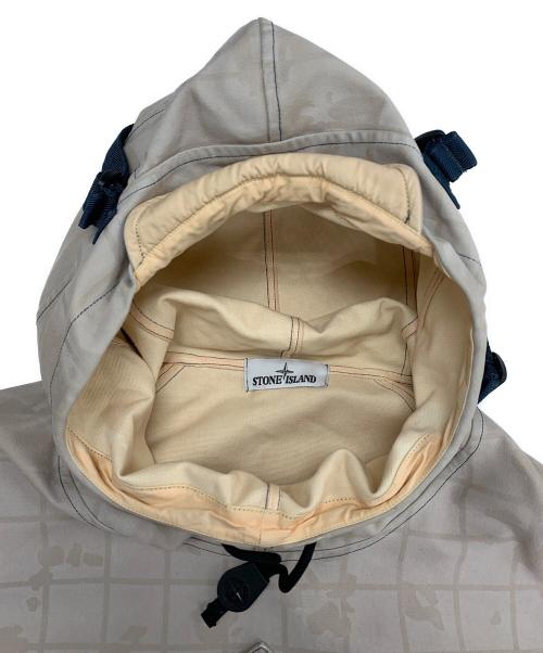 STONE ISLAND（ストーンアイランド）STONE ISLAND (ストーンアイランド) アノラックパーカー グレー×グリーン サイズ:Mの古着・服飾アイテム