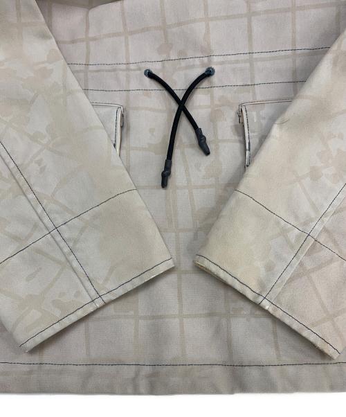STONE ISLAND（ストーンアイランド）STONE ISLAND (ストーンアイランド) アノラックパーカー グレー×グリーン サイズ:Mの古着・服飾アイテム