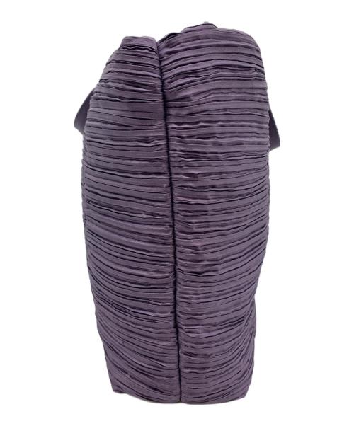 PLEATS PLEASE（プリーツプリーズ）PLEATS PLEASE (プリーツプリーズ) プリーツトートバッグ パープルの古着・服飾アイテム