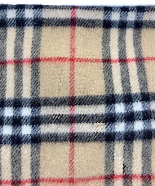 Burberry's（バーバリーズ）Burberry's (バーバリーズ) ウールマフラー ベージュの古着・服飾アイテム