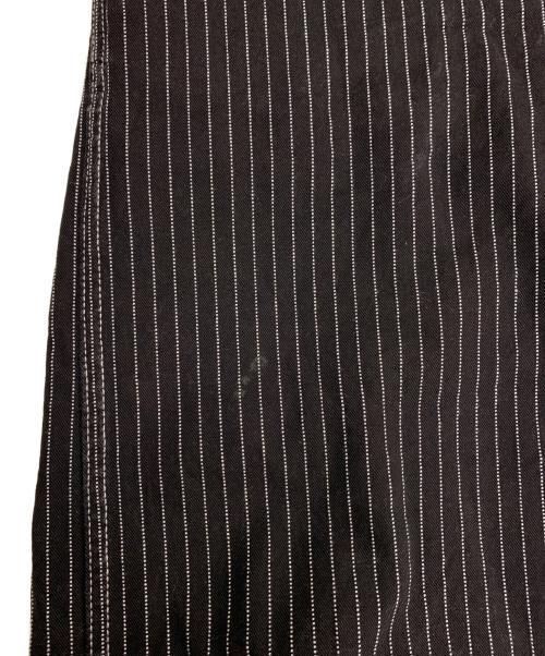 SCHOTT BROS.（ショット）SCHOTT BROS. (ショット) ヒッコリーデニムパンツ ブラック サイズ:Lの古着・服飾アイテム