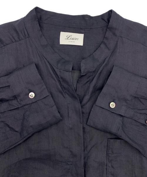 Lisiere（リジェール）Lisiere (リジェール) ラミーワンピース ネイビー サイズ:表記無しの古着・服飾アイテム