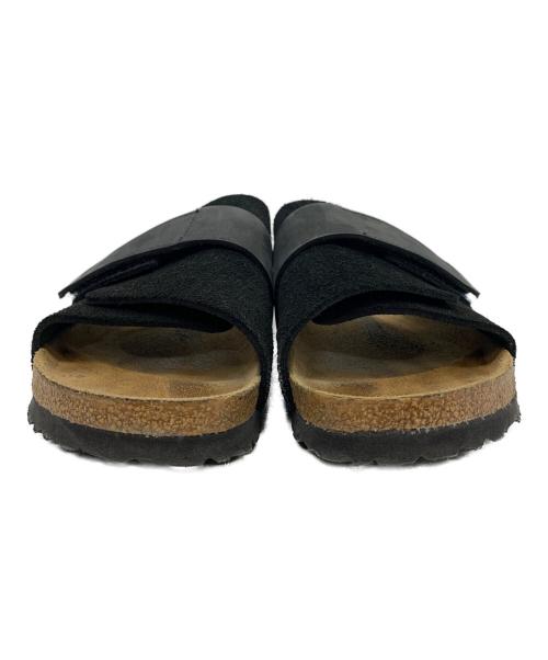 BIRKENSTOCK（ビルケンシュトック）BIRKENSTOCK (ビルケンシュトック) Kyoto Nubuck ブラック サイズ:24の古着・服飾アイテム