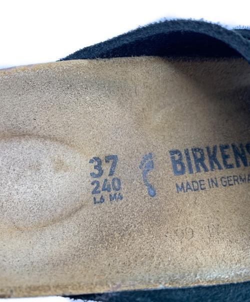 BIRKENSTOCK（ビルケンシュトック）BIRKENSTOCK (ビルケンシュトック) Kyoto Nubuck ブラック サイズ:24の古着・服飾アイテム