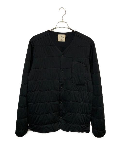Snow peak（スノーピーク）snow peak (スノーピーク) FLEXIBLE INSULATED CARDIGAN ブラック サイズ:XLの古着・服飾アイテム
