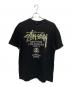 stussy（ステューシー）の古着「プリント Tee」｜ブラック